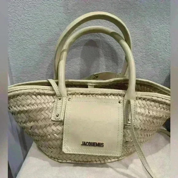 Jacquemus Handbags - Jacquemus Le Panier Soli Tote Bag